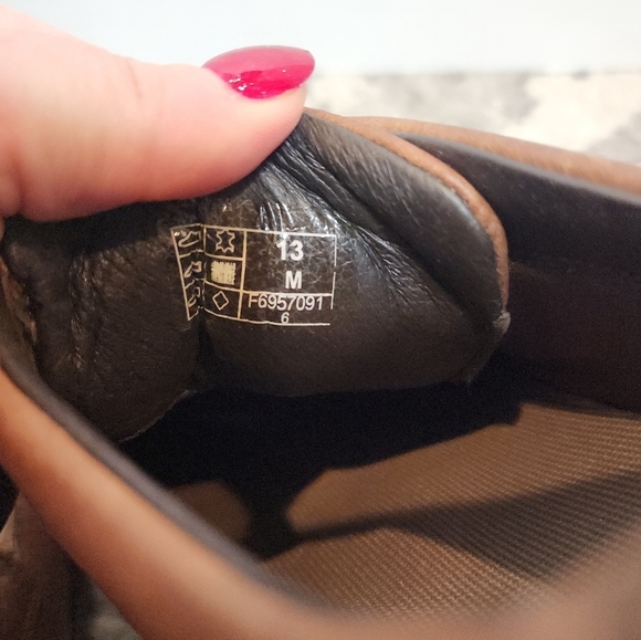 SAS Move On Brown Leather Lace Up Comforr Support Walking Shoes Size 13M - Picture 3 of 15